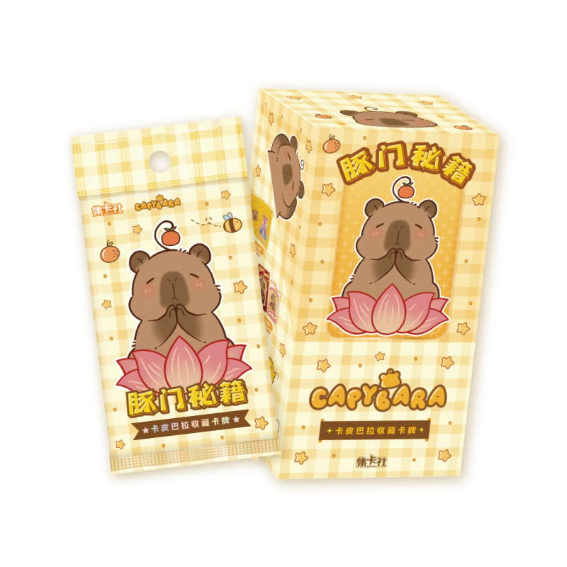 10 Packs CARDFUN Capybara Cards Booster Box Official Anime TCG CCG Collectable Playing/Trading Card Pack