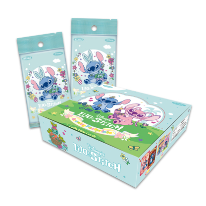 20 Packs CARDFUN Disney Lilo Stitch Collectable Card Anime Cards Trading Cards Stitch Game Collection Cards Blind Box Gifts