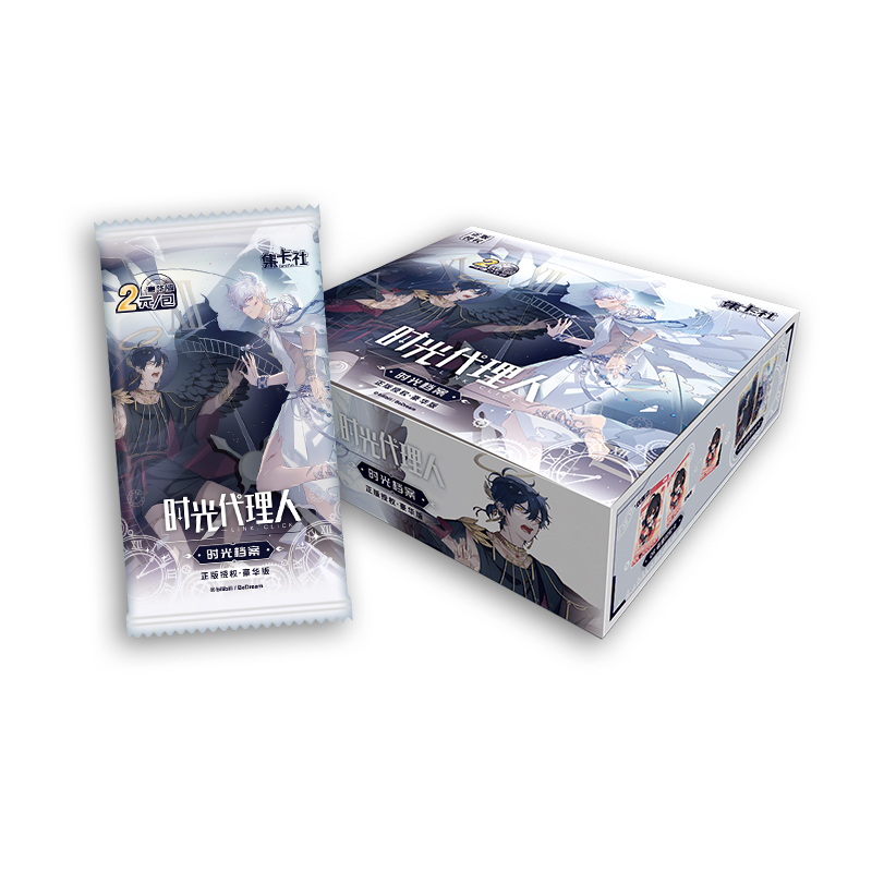 Cardfun Link Click x Time Files Cheng Xiaoshi Lu Guang TCG CCG Collectible Cards 1Box/20Packs