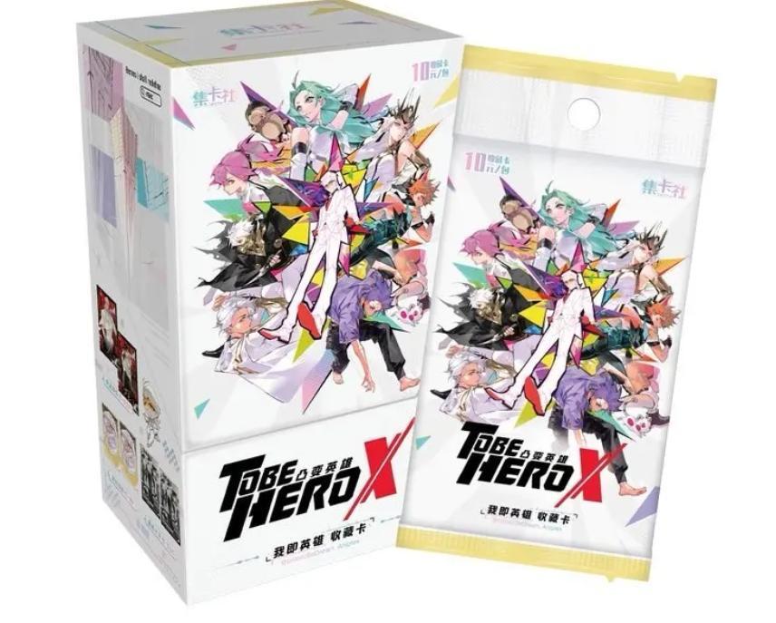 Cardfun New To be Hero X 16 Packs“I am the Hero” Collectible Trading Card Official Anime TCG CCG Collection Card Booster Pack