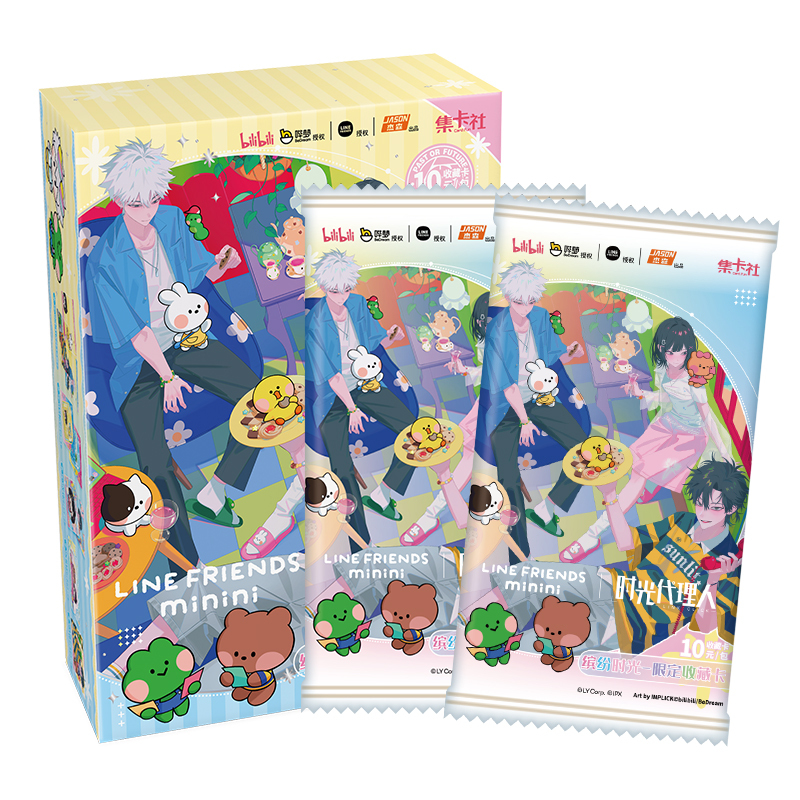 Cardfun LinkClick x LINE Friends minini 10 packs ccg tcg