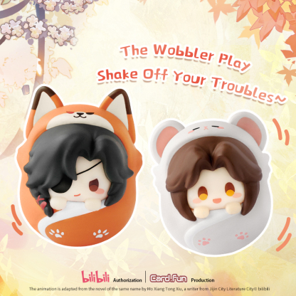 CARDFUN Heaven Official's Blessing Cute Pet Wobbler PVC ABS Collectible Toy Blind Bag 16 designs Cartoon Anime