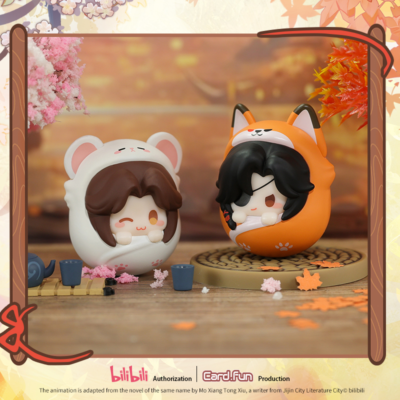 CARDFUN Heaven Official's Blessing Cute Pet Wobbler PVC ABS Collectible Toy Blind Bag 16 designs Cartoon Anime