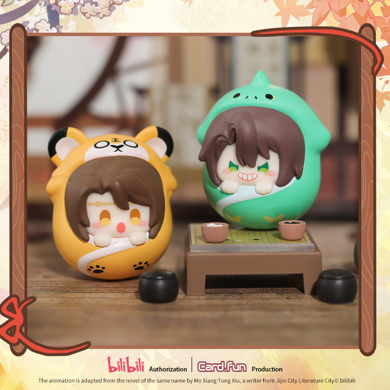 CARDFUN Heaven Official's Blessing Cute Pet Wobbler PVC ABS Collectible Toy Blind Bag 16 designs Cartoon Anime