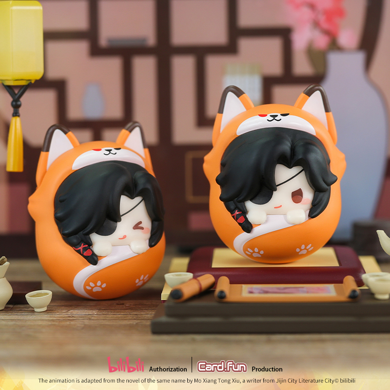 CARDFUN Heaven Official's Blessing Cute Pet Wobbler PVC ABS Collectible Toy Blind Bag 16 designs Cartoon Anime