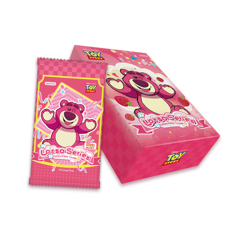 10 Packs CARDFUN Disney Lotso Bear Cards Toy Story3 Collectible Card Game Trading Cards Hobby Gifts Toys