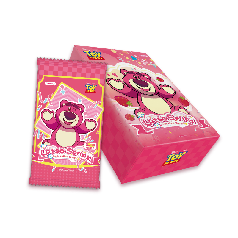10 Packs CARDFUN Disney Lotso Bear Cards Toy Story3 Collectible Card Game Trading Cards Hobby Gifts Toys