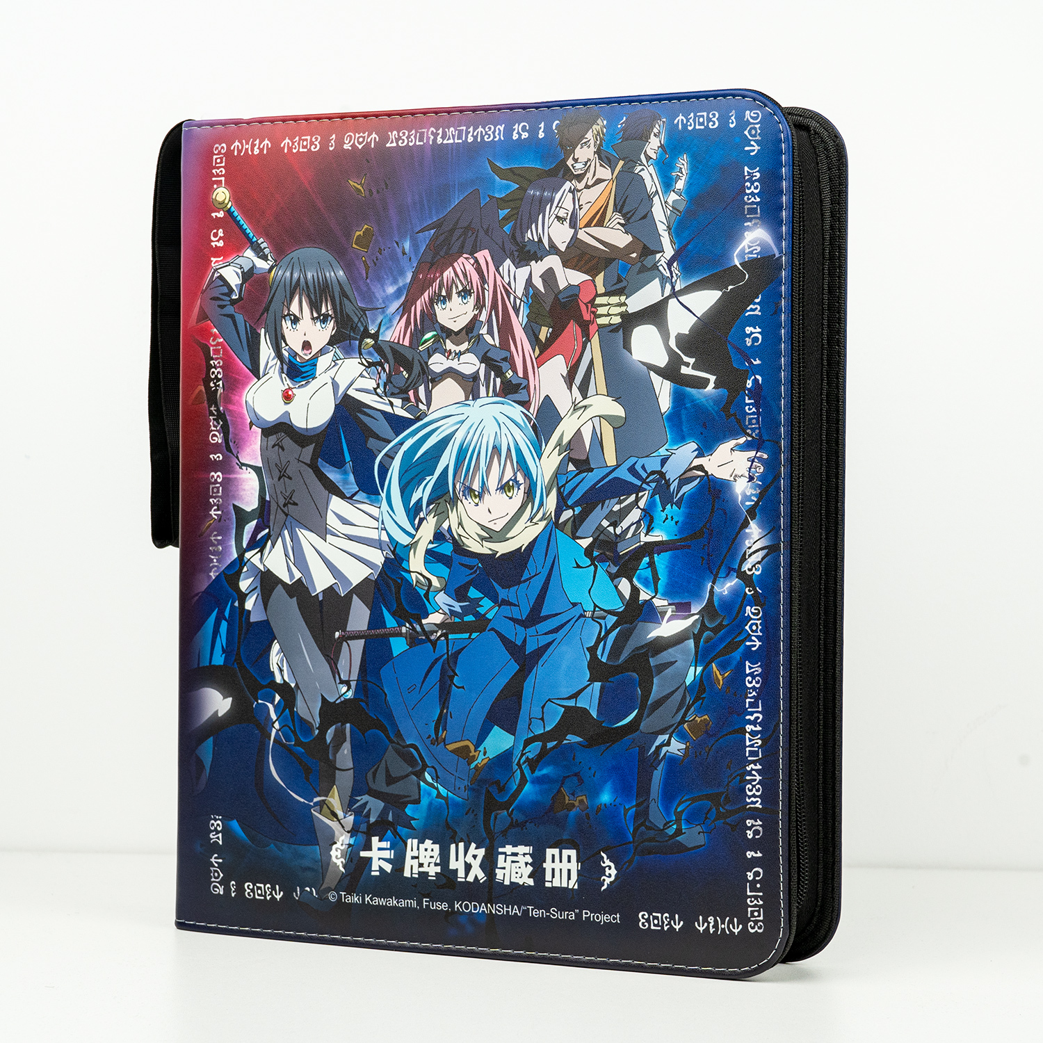 CardFun 9 Pocket That Time I Got Reincarnated as a Slime Card Binder, Trading Card Binder, 360 Cards PU Leather Albums, TCG Card Holder