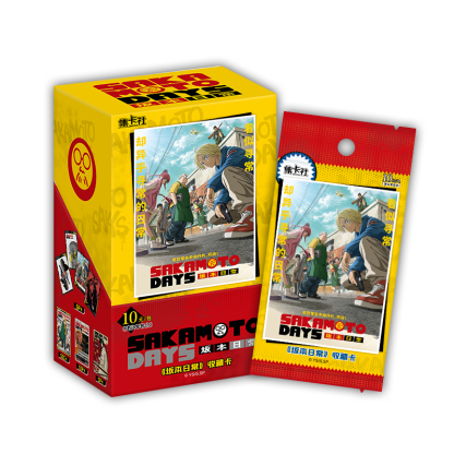 Cardfun Sakamoto Days TCG CCG Collectible Cards 1Box/16Packs premium c