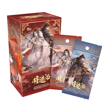 Cardfun Qiang jin jiu 16packs/box Ballad of Sword and Wine TCG CCG Collection Cards