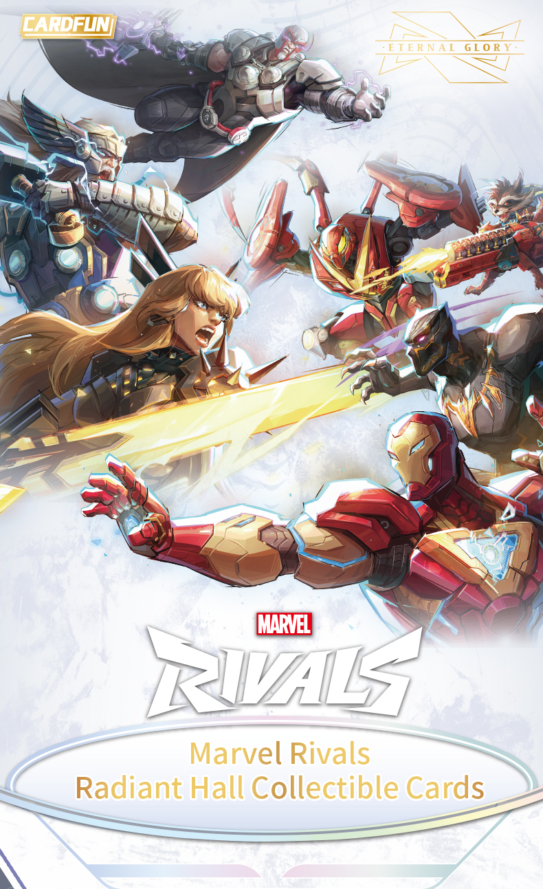 Free Shipping】CARDFUN Marvel RIVALS ETERNAL GLORY TRADING CARDS