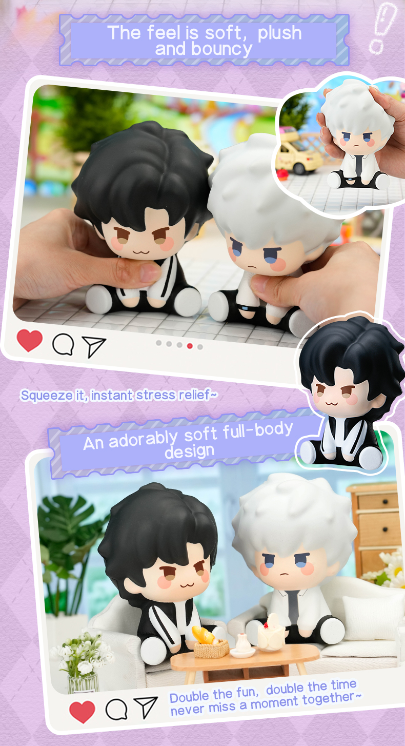 ゆゅ　chan CardFun Link click Cheng Xiaoshi Lu Guang Squishy Toys Anime