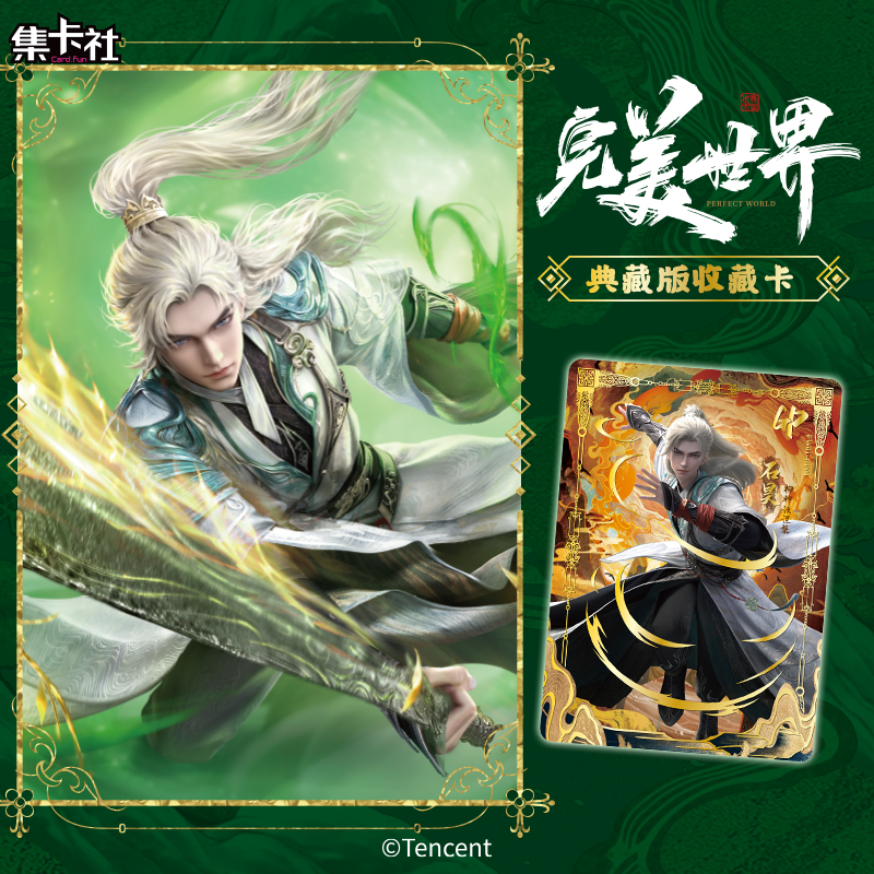 Cardfun Perfect World 12 Packs CCG TCG Manhua Anime Collection Cards Booster Packs