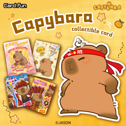10 Packs CARDFUN Capybara Cards Booster Box Official Anime TCG CCG Collectable Playing/Trading Card Pack