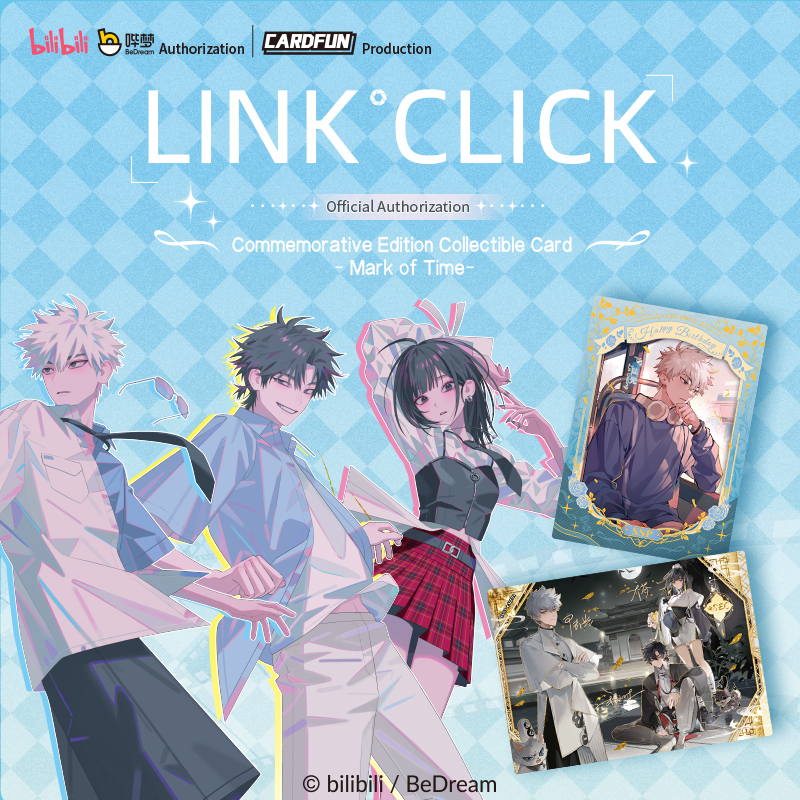 CardFun Linkclick 16 packs Time Stamp Collectible Trading Card Game TCG CCG Birthday Gift Collection Cards
