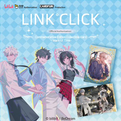 CardFun Linkclick 16 packs Time Stamp Collectible Trading Card Game TCG CCG Birthday Gift Collection Cards