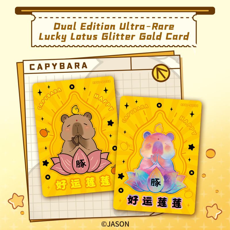 10 Packs CARDFUN Capybara Cards Booster Box Official Anime TCG CCG Collectable Playing/Trading Card Pack