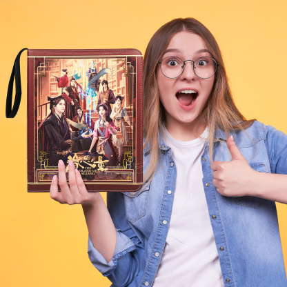 CARDFUN The Island of Siliang Collector Card Album 9 Pocket TCG Trading Card Binder PU Leather 360 Pocket Card with Sleeves