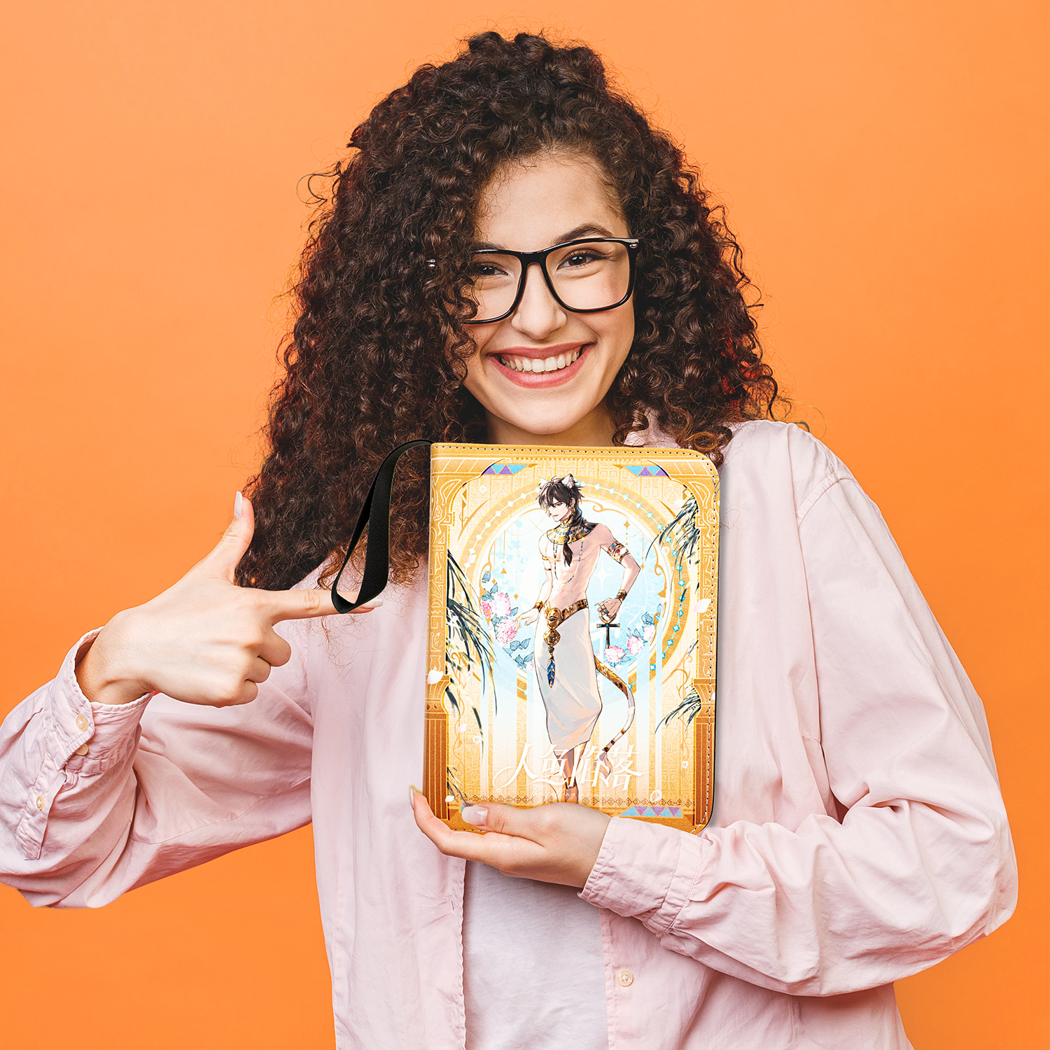 CARDFUN The Falling Merman Collector Card Album 4 Pocket TCG Trading Card Binder PU Leather Cover 160 Pocket Card with Sleeves