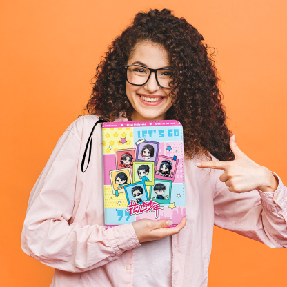 CARDFUN Divas hit the road Collector Card Album 4 Pocket TCG Trading Card Binder PU Leather Cover 160 Pocket Card with Sleeves