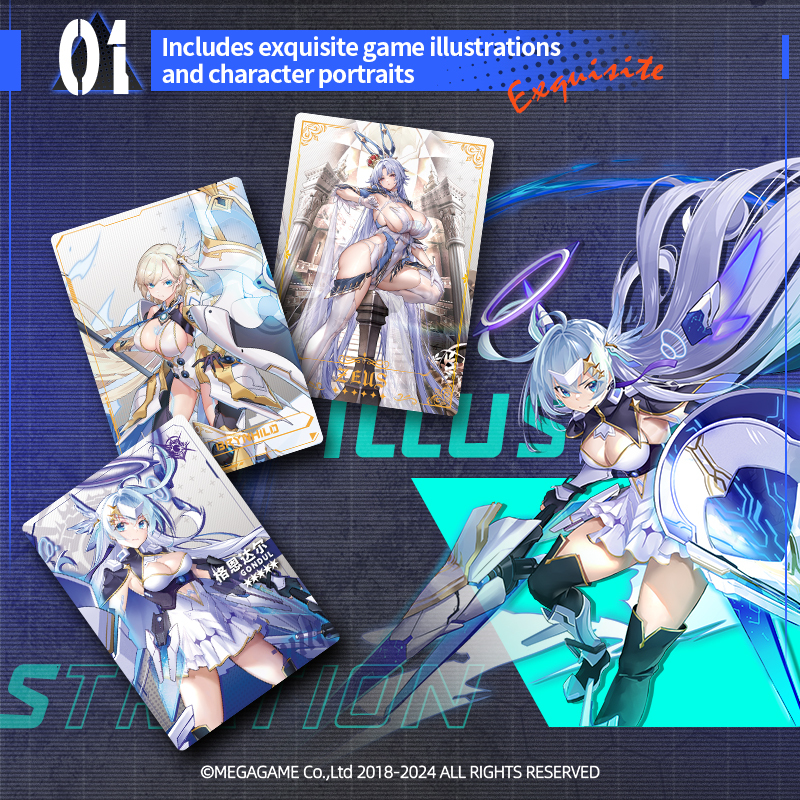 10 Packs CARDFUN Daiblos Core Trading Cards Bai Yue Fan Xing Official Anime TCG CCG Collectable Card Hobby Gifts Toys