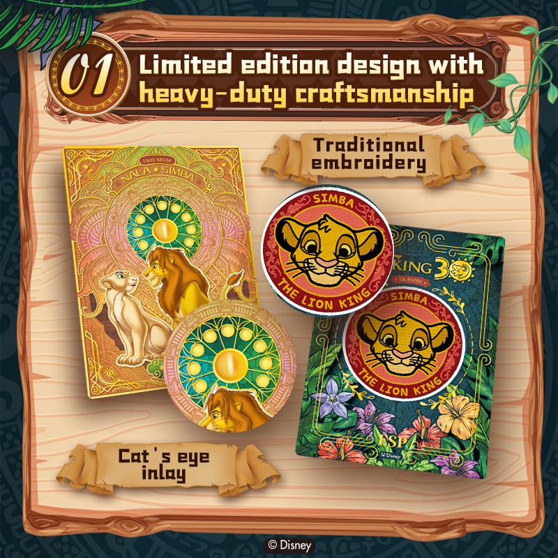 10 Packs CARDFUN Disney/Pixar Lion King 30th Anniversary Collectible Trading Card Game TCG CCG Birthday Gift Collection Cards