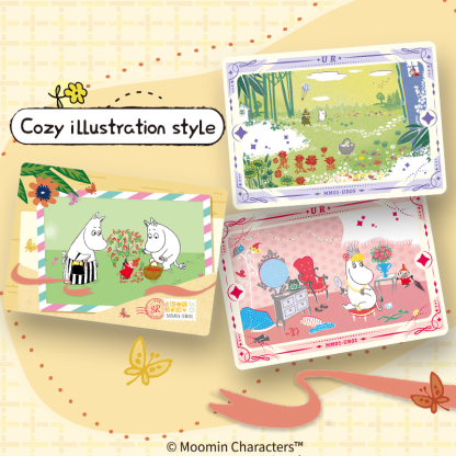10 Packs CARDFUN Moomin Cards Booster Box Official Anime TCG CCG Collectable Playing Trading Card Pack