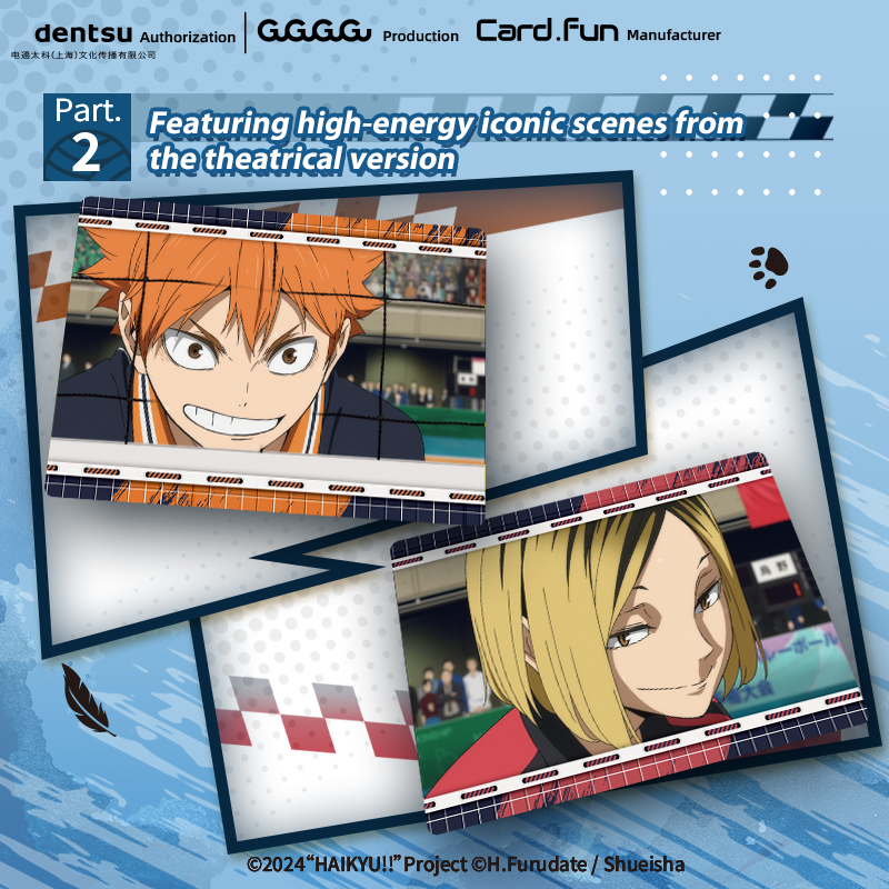 10 Packs CARDFUN Haikyu Collection Cards Booster Packs – TCG CCG Collectable Playing Trading Card