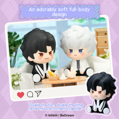 CardFun Link click Cheng Xiaoshi Lu Guang Squishy Toys Anime Cartoon One Pair