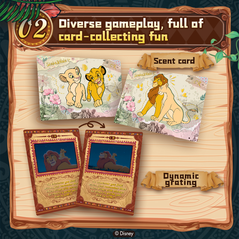 10 Packs CARDFUN Disney/Pixar Lion King 30th Anniversary Collectible Trading Card Game TCG CCG Birthday Gift Collection Cards