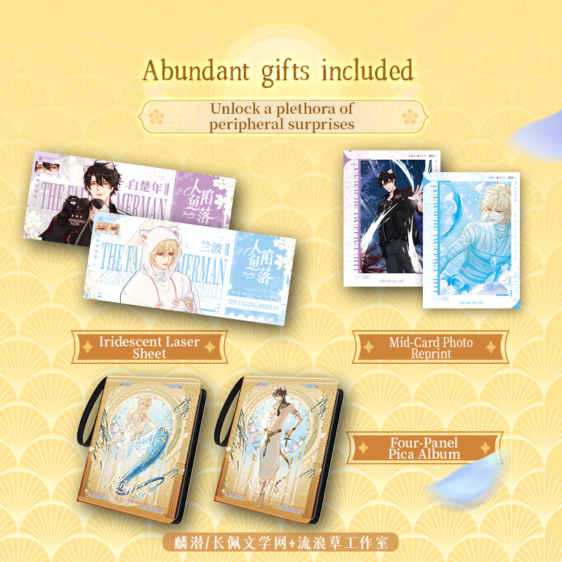 10 Packs CARDFUN The Falling Merman Cards Booster Packs – TCG CCG Collectable Playing Trading Card 2nd Version