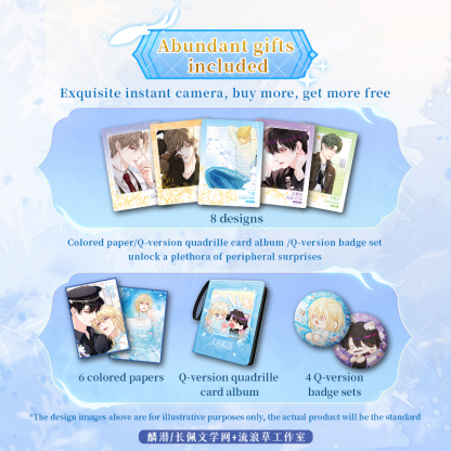 Cardfun 10 Packs The Falling Merman Cards Booster Packs – TCG CCG Collectable Playing Trading Card Falling to the Sea Fluorescent Edition