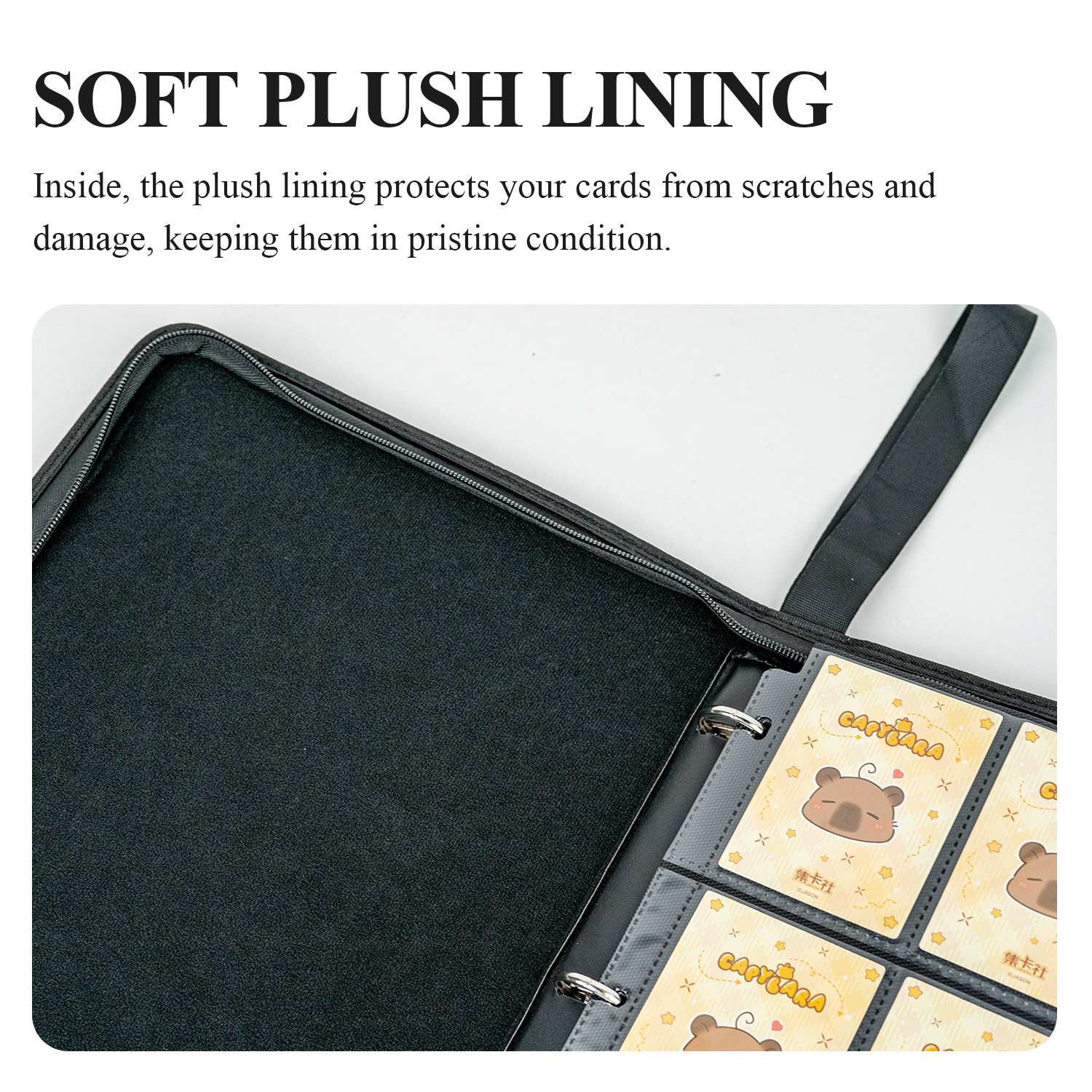 CARDFUN Starwar Collector Card Album 9 Pocket TCG Trading Card Binder Leather Cover Pocket Card Sleeves Anime Cartoon Vader