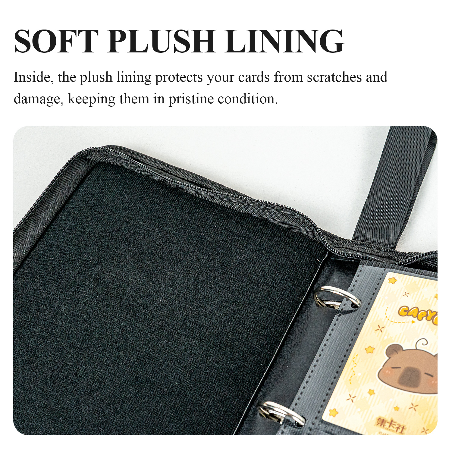 CARDFUN Divas hit the road Collector Card Album 4 Pocket TCG Trading Card Binder PU Leather Cover 160 Pocket Card with Sleeves