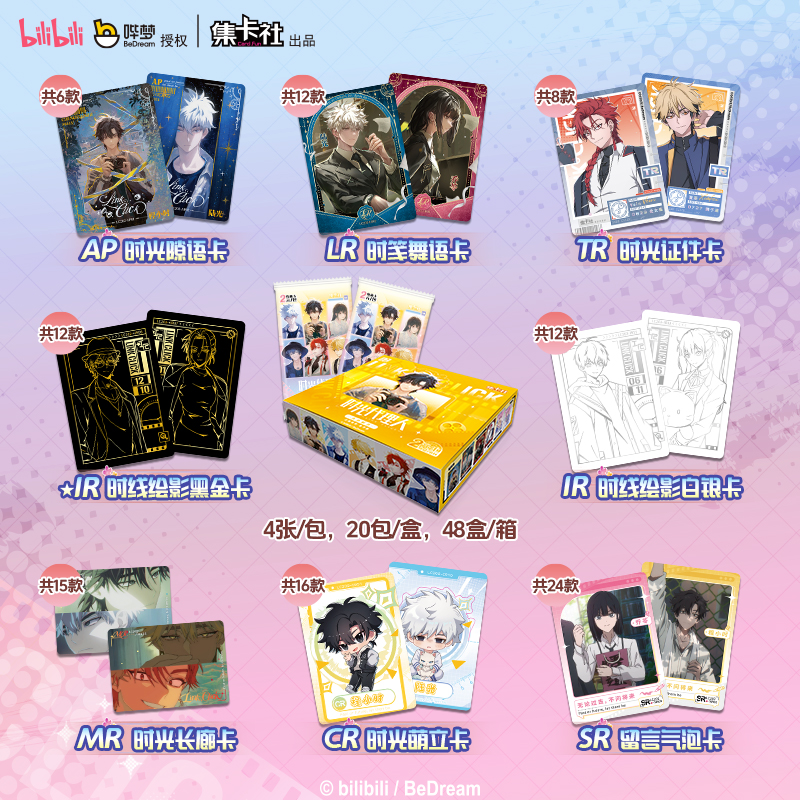 Cardfun LinkClick The Days of Youth 20 packs ccg tcg collectible cards booster pack