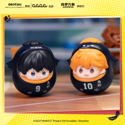 Cardfun【Haikyu!! The Dumpster Battle】Cute Pet Wobbler PVC ABS Collectible Blind Bag 16 designs Cartoon Anime