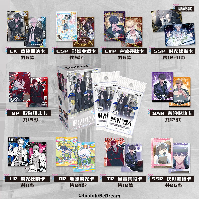 [Link Click] 16 Packs Collectible Trading Card M.O.D Music Live Official Anime TCG CCG Collection Card