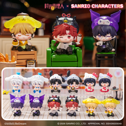 Toyfanz Cardfun LinkClick Sanrio Mini Figures Chibi 12 Boxes per set