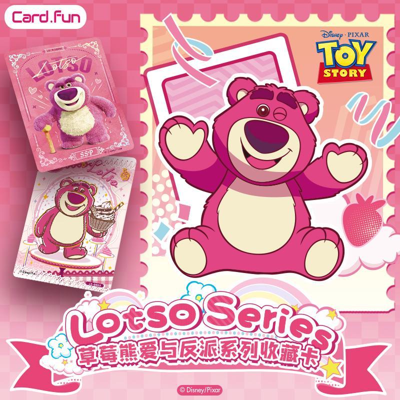 10 Packs CARDFUN Disney Lotso Bear Cards Toy Story3 Collectible Card Game Trading Cards Hobby Gifts Toys