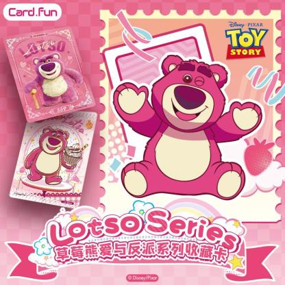 10 Packs CARDFUN Disney Lotso Bear Cards Toy Story3 Collectible Card Game Trading Cards Hobby Gifts Toys