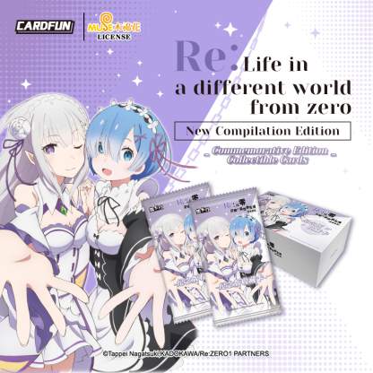 CardFun Re: Life in a Different World from Zero 10Packs Collectable Cards Offical Licensed Cards  Collectable Card Game Trading Card Game