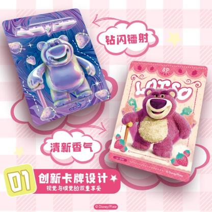 10 Packs CARDFUN Disney Lotso Bear Cards Toy Story3 Collectible Card Game Trading Cards Hobby Gifts Toys