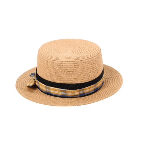 High quality fashion summer beach outdoor wide brim boater casual sun hat for women