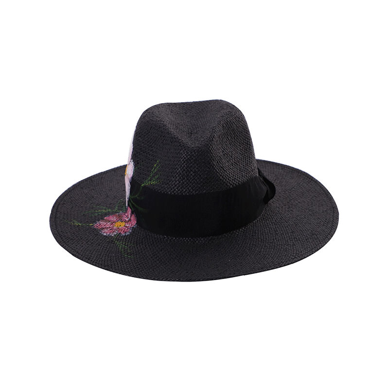 High quality trendy summer uv protection vacation big beach hat wide brim for men outdoor