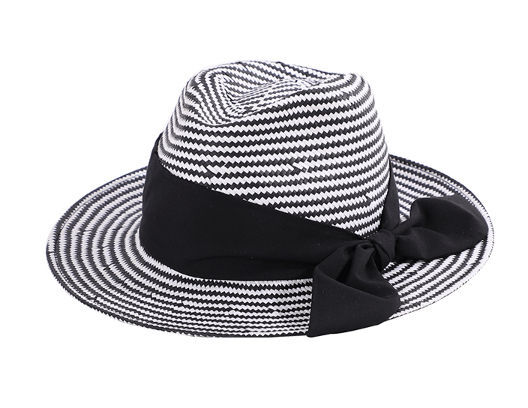 High quality trendy personalized vacation beach woven wide brim men's sun shade hats