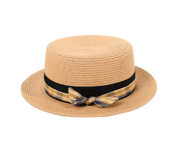 High quality fashion summer beach outdoor wide brim boater casual sun hat for women