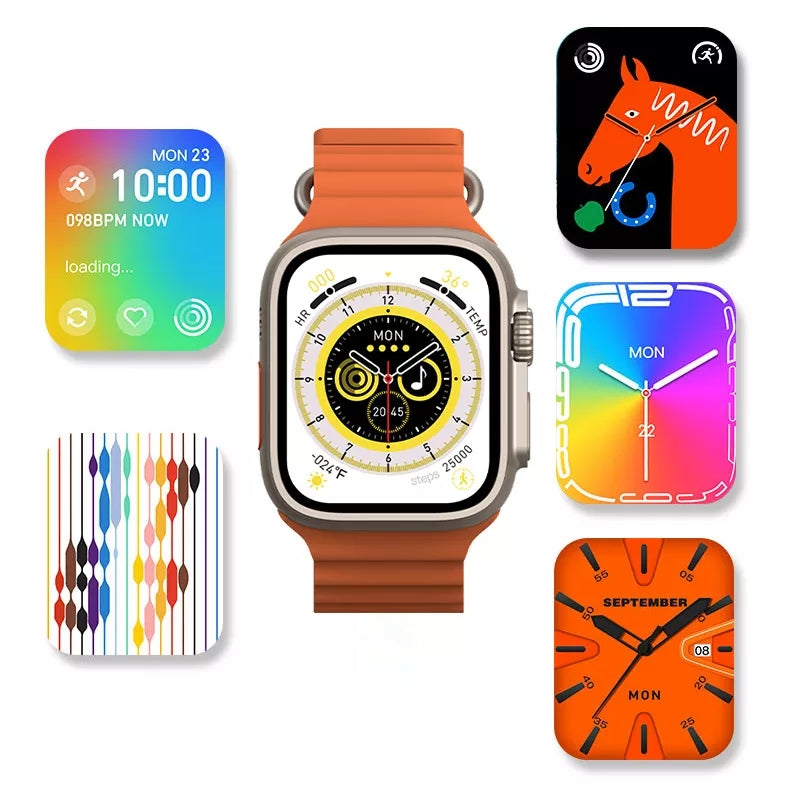 GS8 Ultra Series 8 Smart Watch 2.05 Full Display
