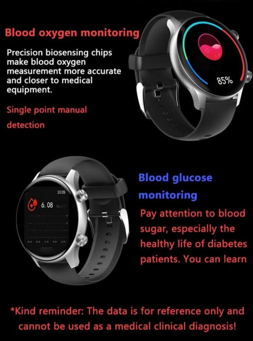 Smart watch V600 Max With ECG and Blood Oxygen Apps