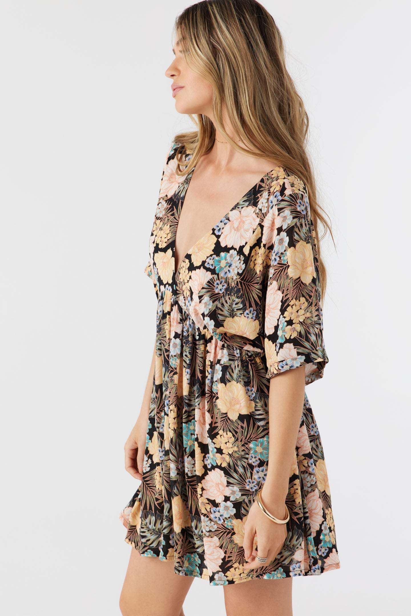 ROSEMARY MACAW SHORT DRESS