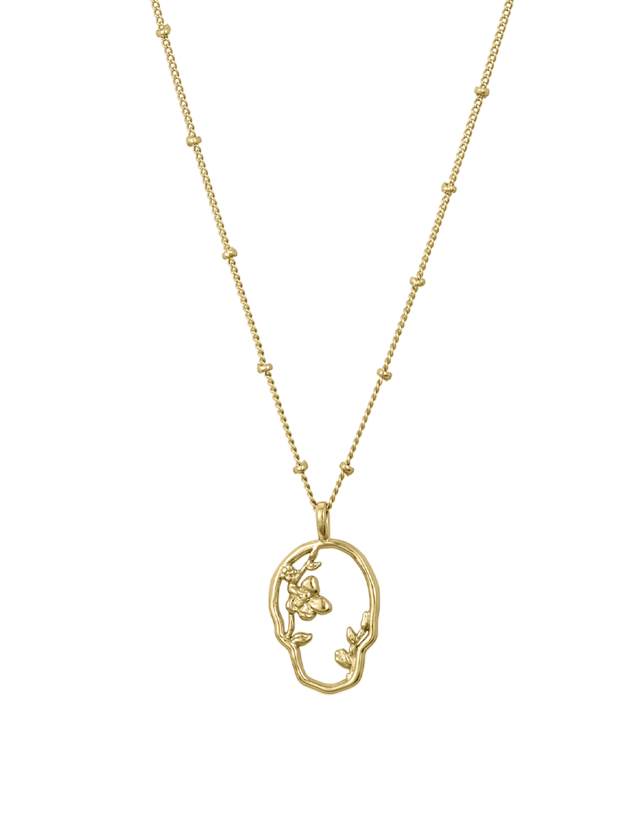 Heart Bones Necklace